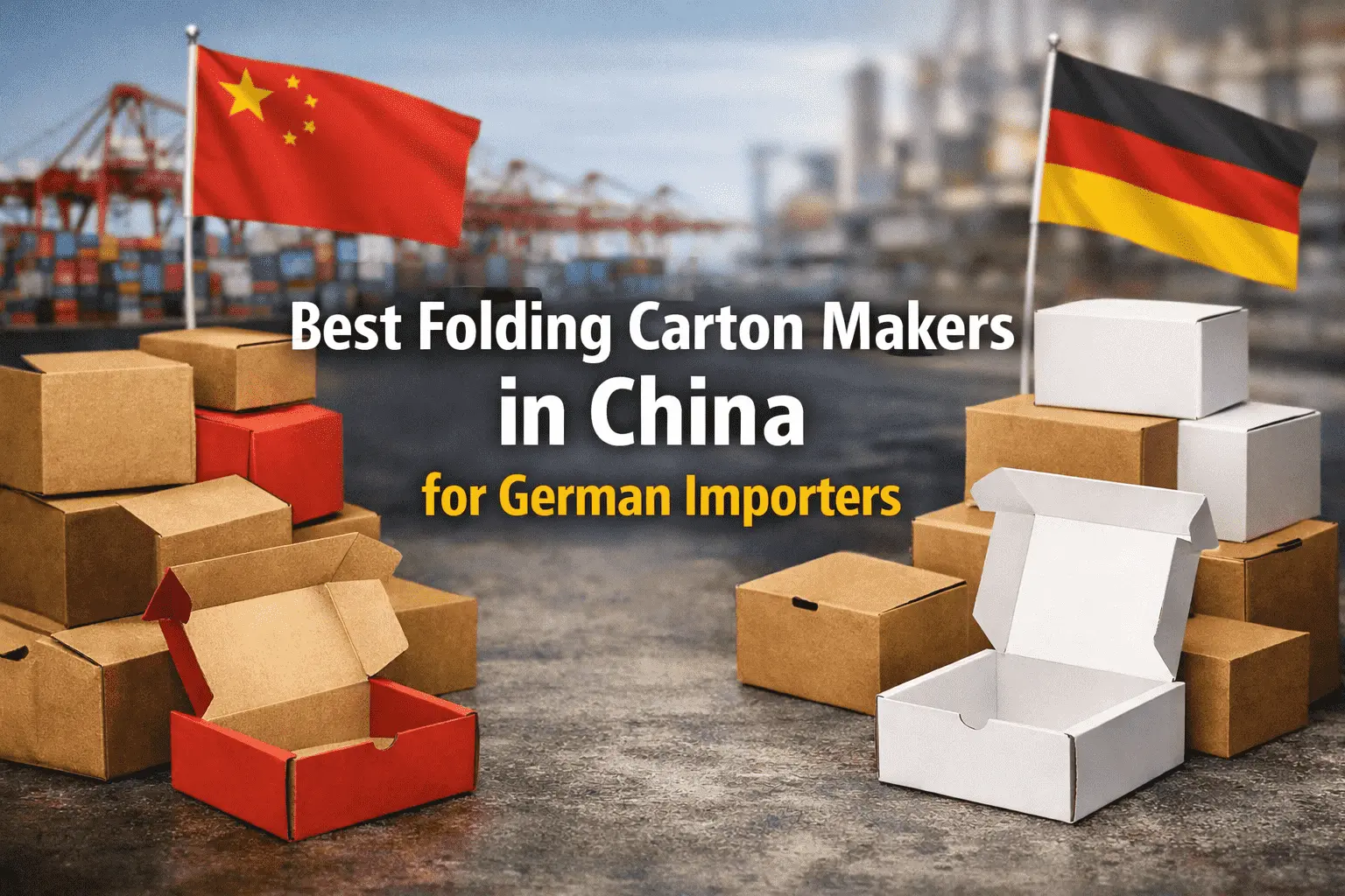 Best Folding Carton Makers in China for German Importers